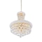 Cwi Lighting Empire 8 Light Down Chandelier With Gold Finish 8001P18G - alternate 2